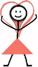 Earth Changers logo basis - heart - circle - placemarker - stick woman