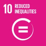 United Nations Sustainable Development Goals UN SDG 10 Reduced Inequalities - logo