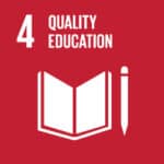 United Nations Sustainable Development Goals UN SDG 4 Quality Education - logo