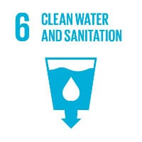 United Nations Sustainable Development Goals UN SDG 6 Clean Water & Sanitation - logo