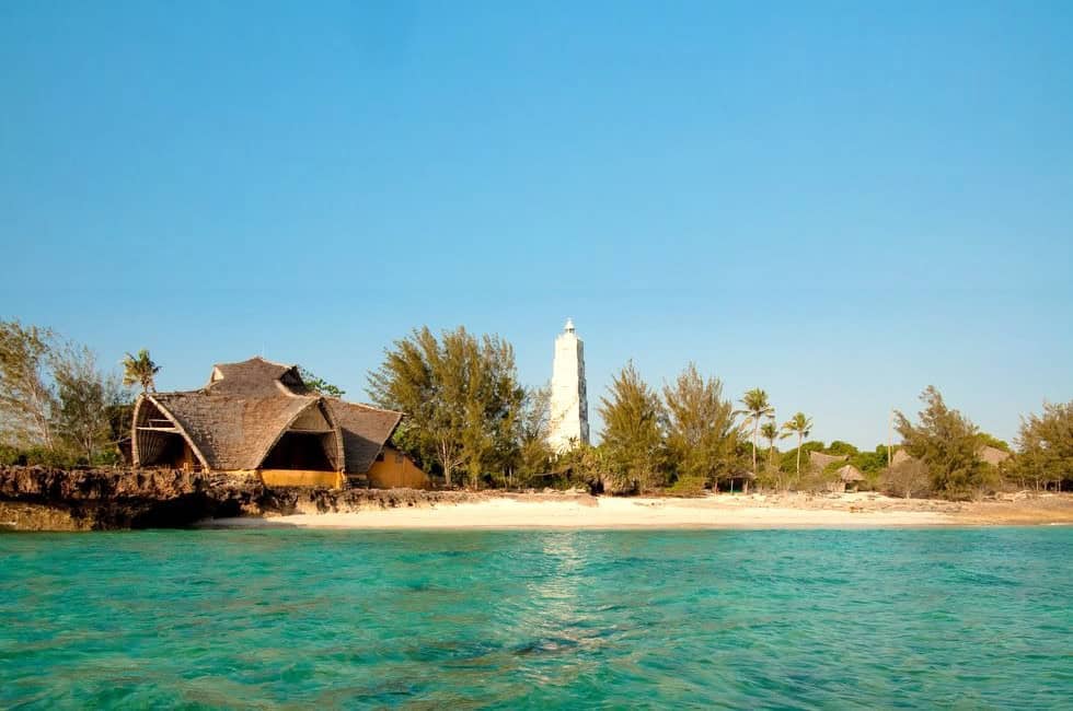 The first marine protected area in the world, rare wildlife forest & ecolodge: Chumbe Island lighthouse & education centre, Tanzania (c) Oskar Henriksson