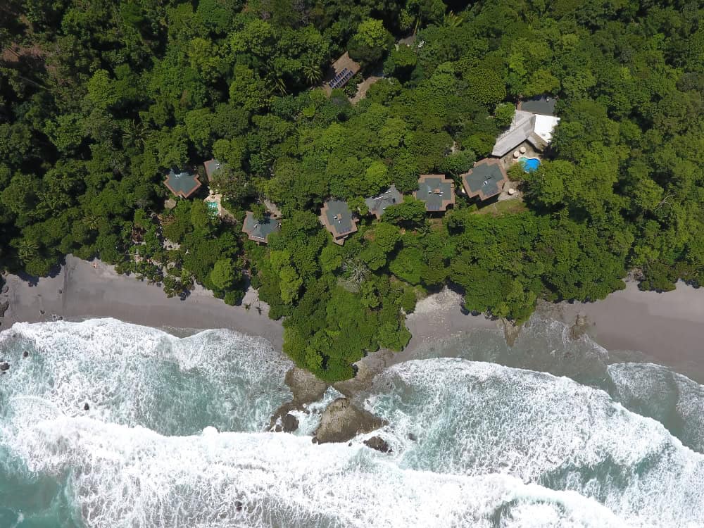 Lapa Rios, Osa Peninsula, Costa Rica: Central America's last remaining lowland dense tropical rainforest, wildlife corridor to Corcovado National Park, home to ~2.5% of the whole world's biodiversity; a private protected area conserved in perpetuity