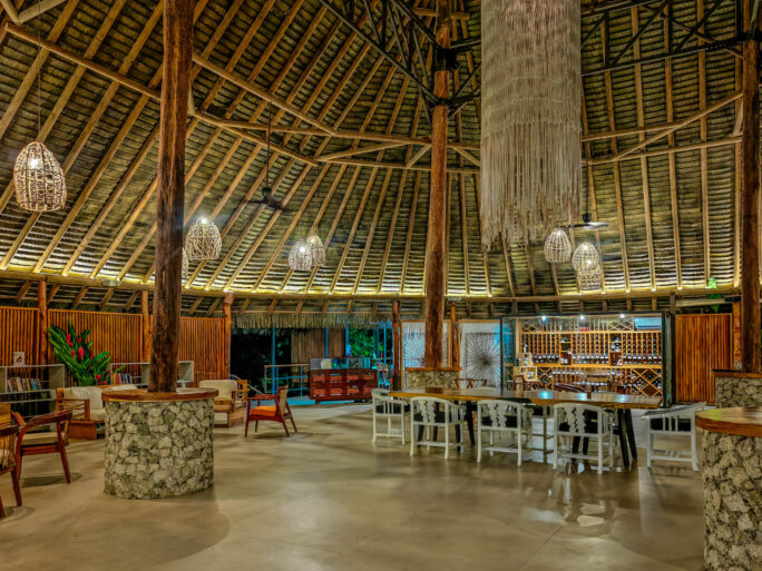 Costa Rica Lapa Rios dining Brisa Azul restaurant