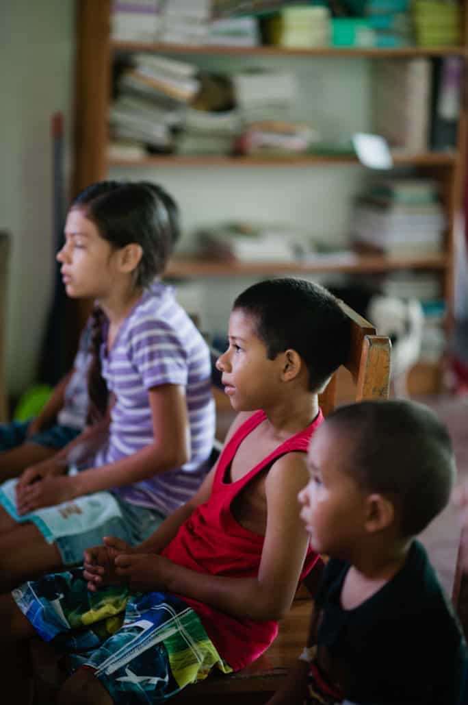school kids, Lapa Rios, Costa Rica