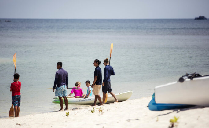 Nikoi Island, Indonesia, activities - kayak, kids club
