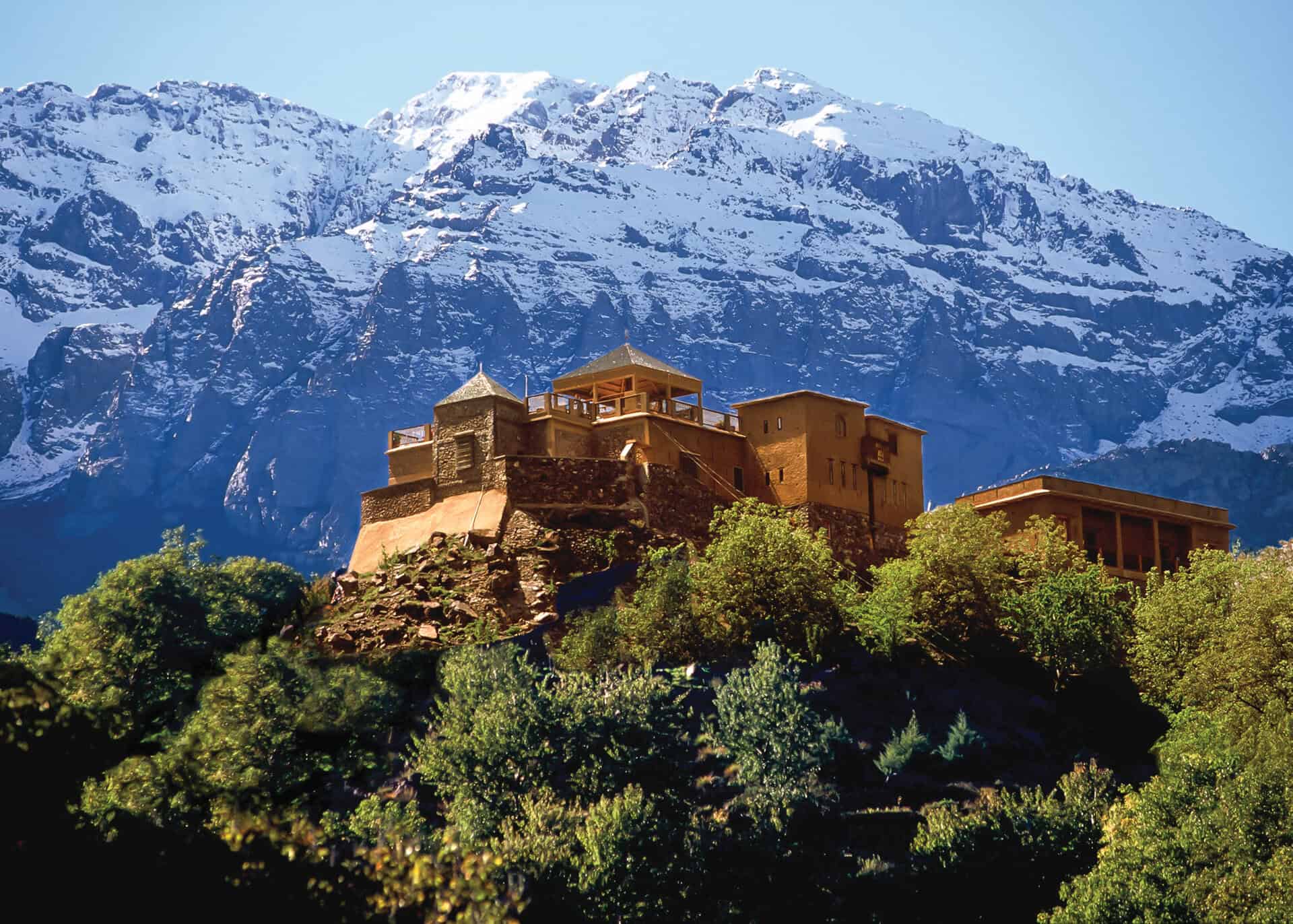 Kasbah du Toubkal Berber ecolodge Mount Toubkal, Atlas Mountains, Morocco © Alan Keohane