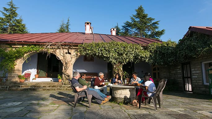 India Village Ways, hiking Himalayas - Khali Estate Mountain Hotel