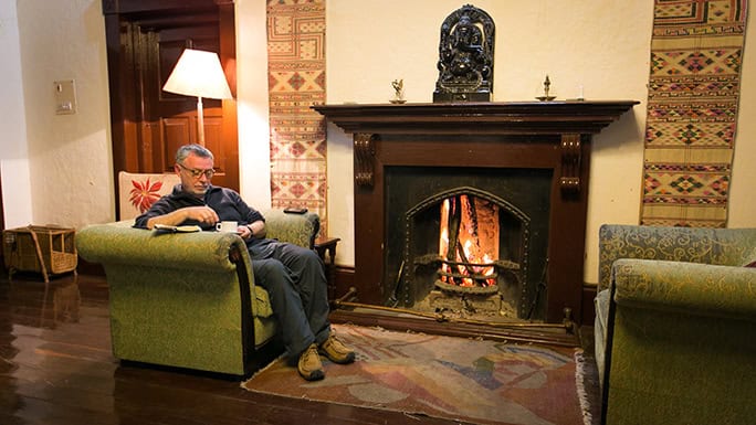 India Village Ways, hiking Himalayas - Khali Estate Mountain Hotel interior