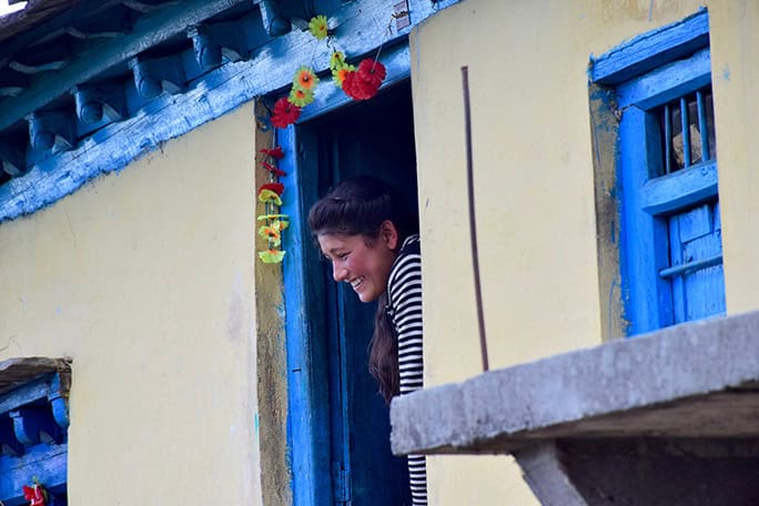 village ways trekking trips community partnership guesthouse: March 2016 trek in the Indian Himalayas