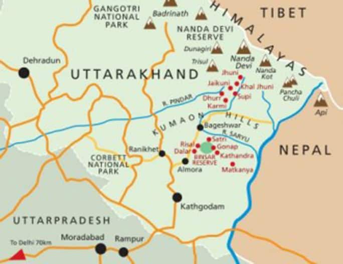 India-Village-Ways-indian-himalayas-map