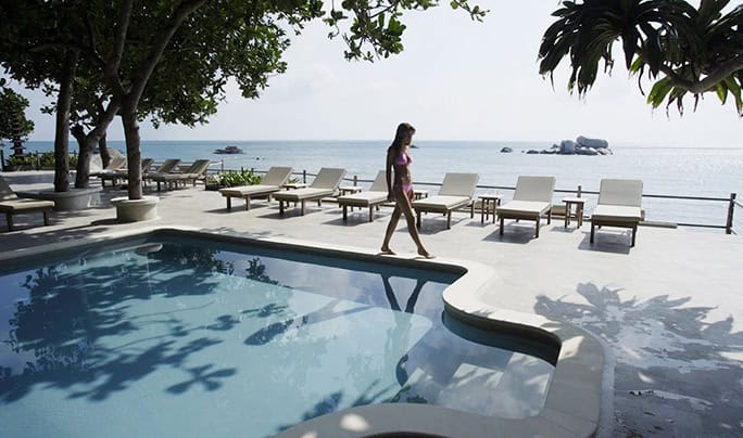Nikoi Island sea water pool