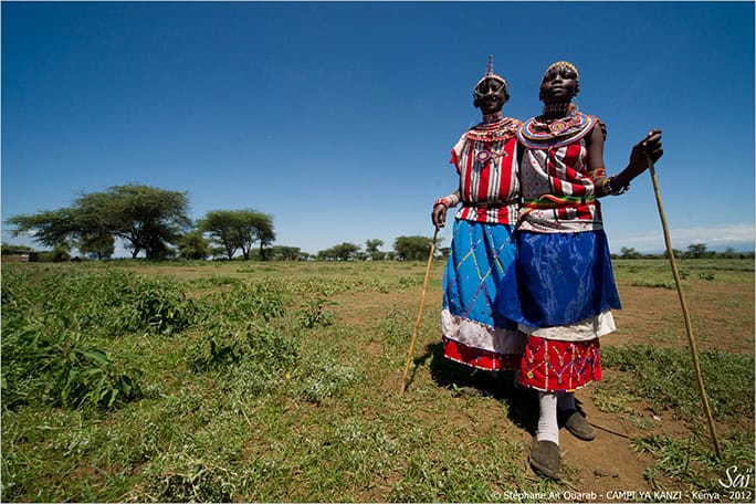 Maasaï village women, Campi ya Kanzi, Kenya
