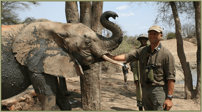 Kenya Campi ya Kanzi Luca elephant