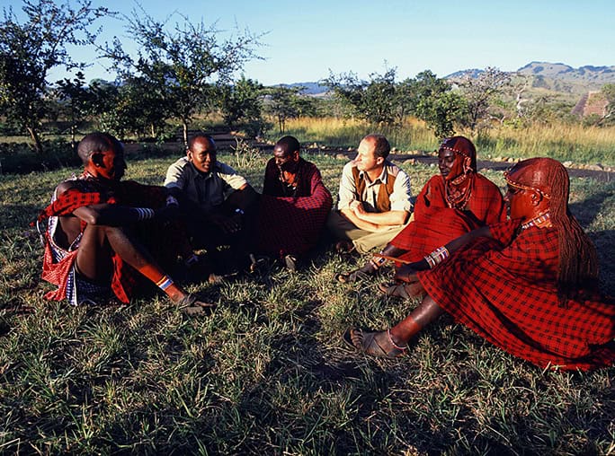Campi ya Kanzi Kenya's luca and maasai scouts meeting