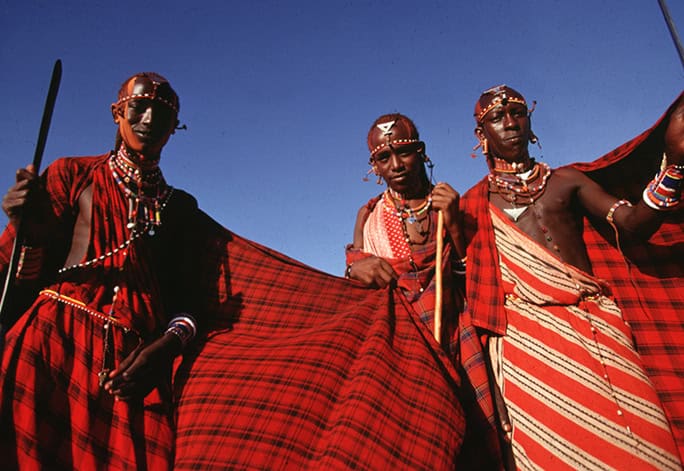 Kenya Campi ya Kanzi Maasai warriors