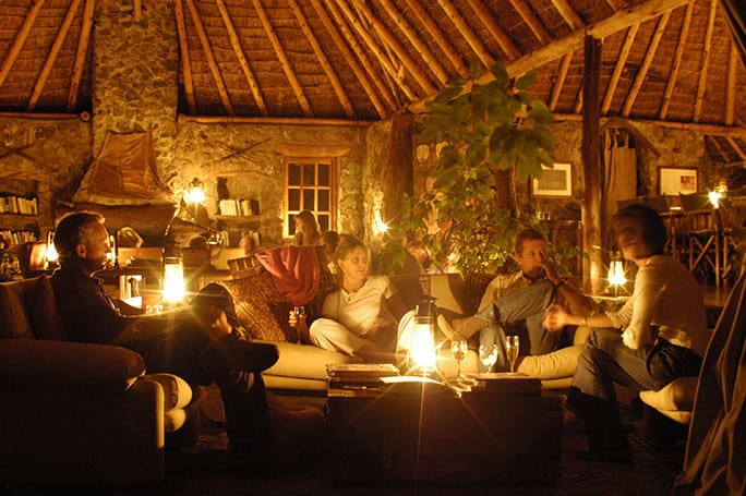 Kenya Campi ya Kanzi Tembo House dinner drinks