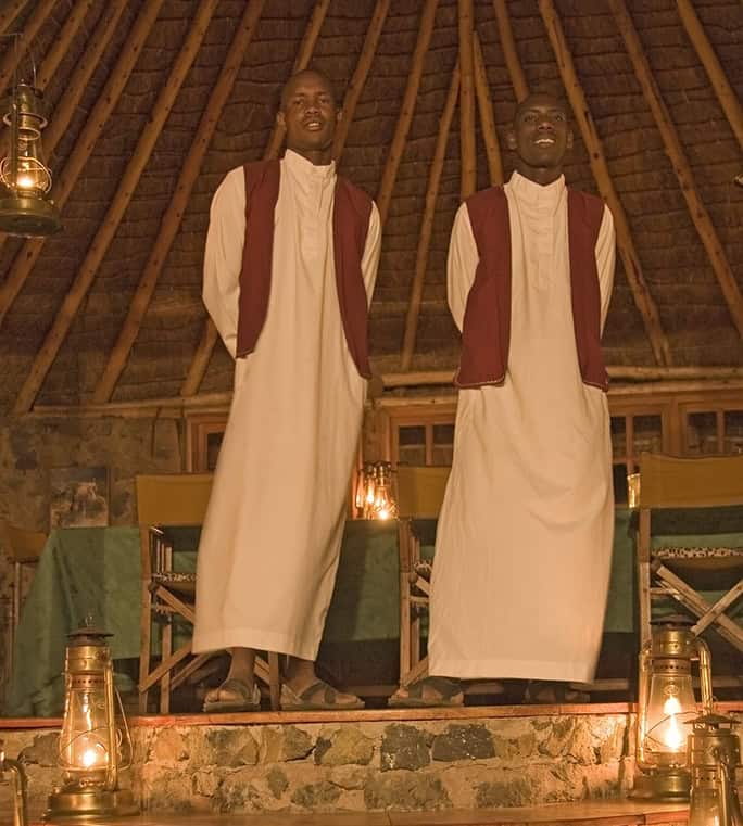 Waiters, Campi ya Kanzi, Kenya (c) Ian Johnson