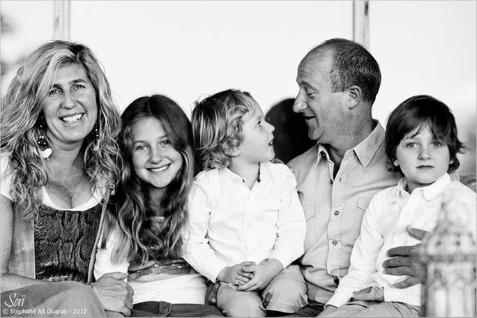 Kenya Campi ya Kanzi family Luca Antonella & kids