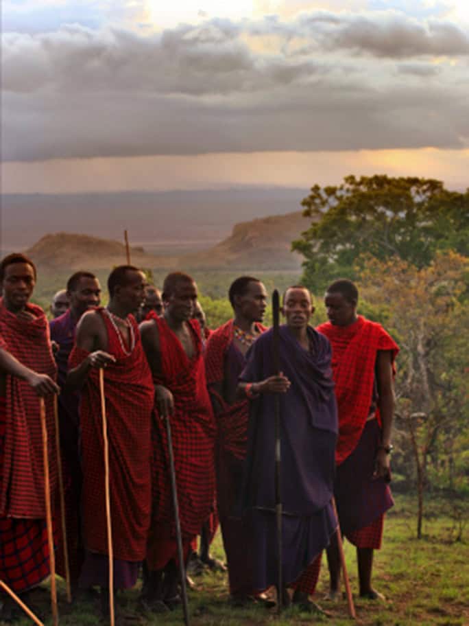 Kenya Campi ya Kanzi maasai dance bush dinner