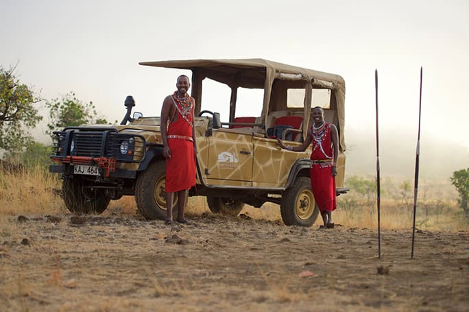 Kenya Campi ya Kanzi maasai jeep safari