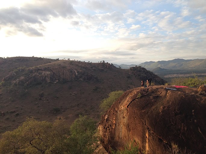 Campi ya Kanzi, Chyulu Club, Kenya, yoga