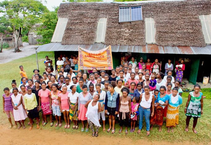 Stitch Saint Luce organisation grew out of a project at SEED Madagascar