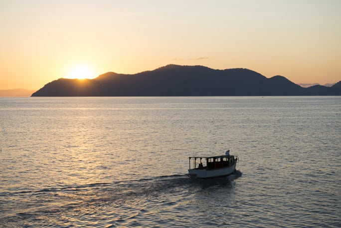Mumbo Island sunset boat trip, Lake Malawi