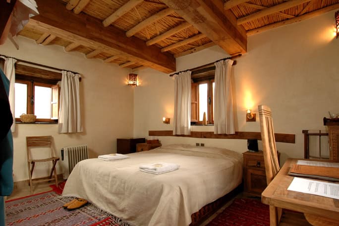 Morocco-Kasbah-du-Toubkal-accommodation-Standard-Bedroom