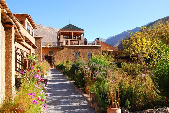 Morocco-Kasbah-du-Toubkal-from-garden