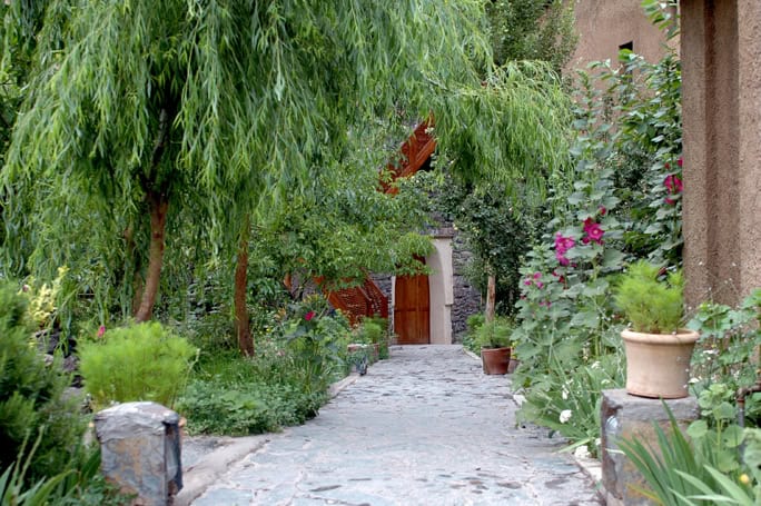 Morocco-Kasbah-du-Toubkal-garden-path