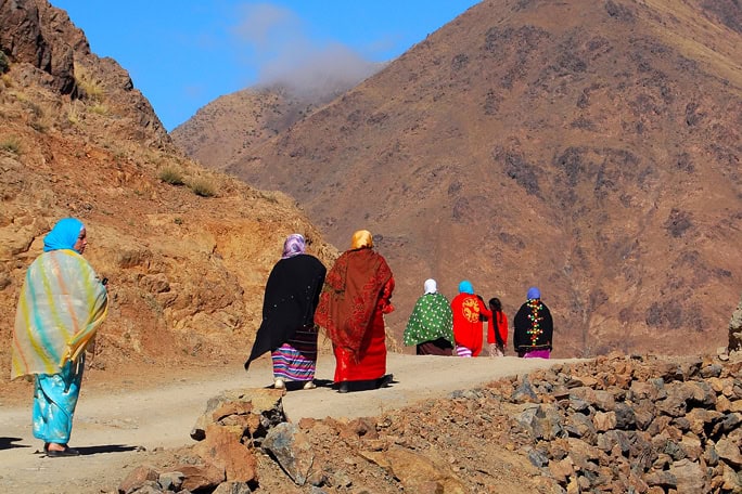 Morocco-Kasbah-du-Toubkal-local-women