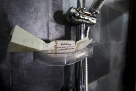 Tiger Mountain Pokhara Lodge soap - locally, naturally, organically made, no plastic