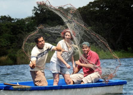 Karen Emanuel Artisanal fishing with local fishermen at El Jicaro Island, Lake Nicaragua