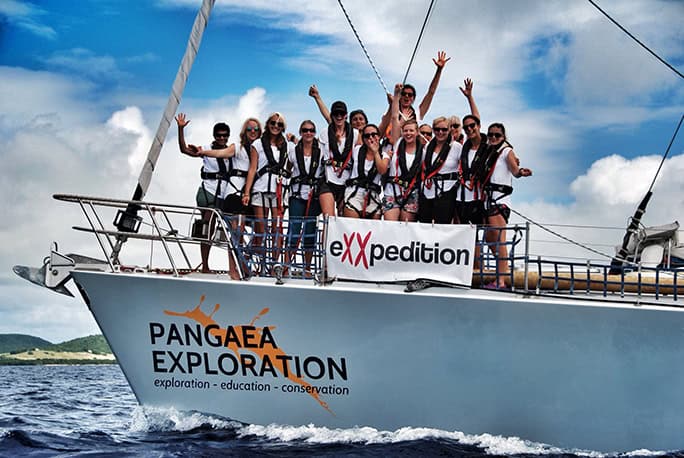 All female ocean conservation eXXpedition