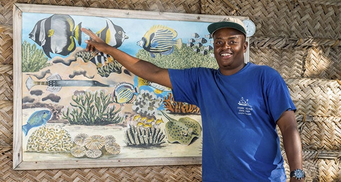 Chumbe Island snorkel-guide, Tanzania-