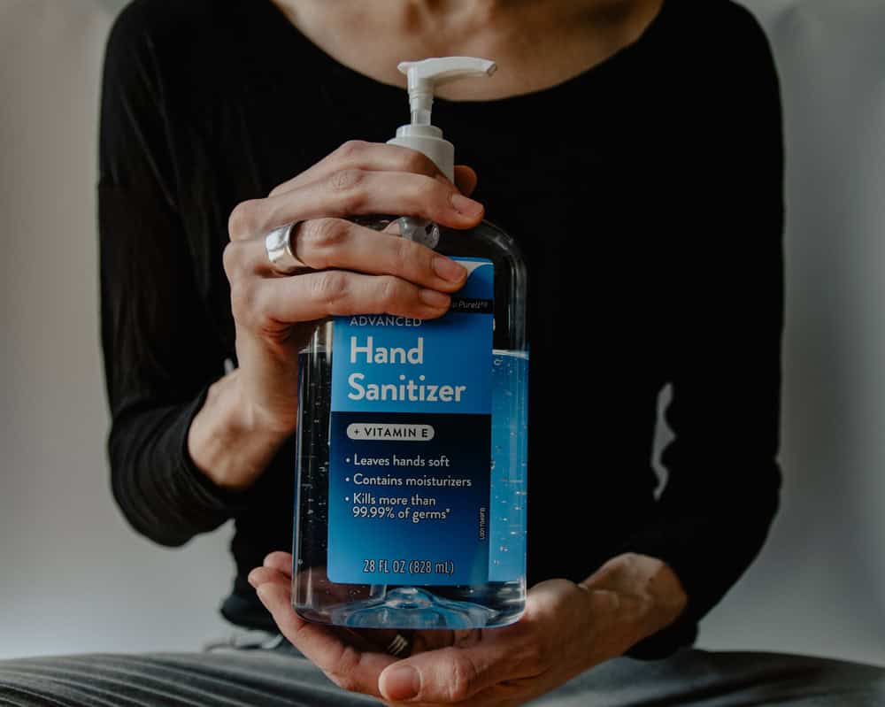 hand sanitiser by kelly sikkema on unsplash