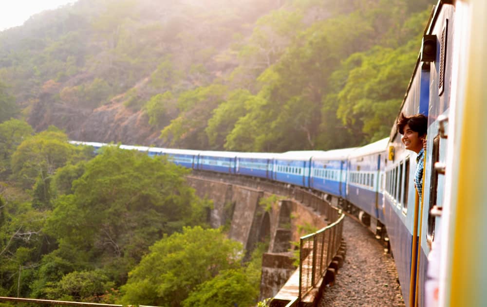Take the train, enjoy the scenery, savour slower travel, Jayakumar Ananthan on Unsplash